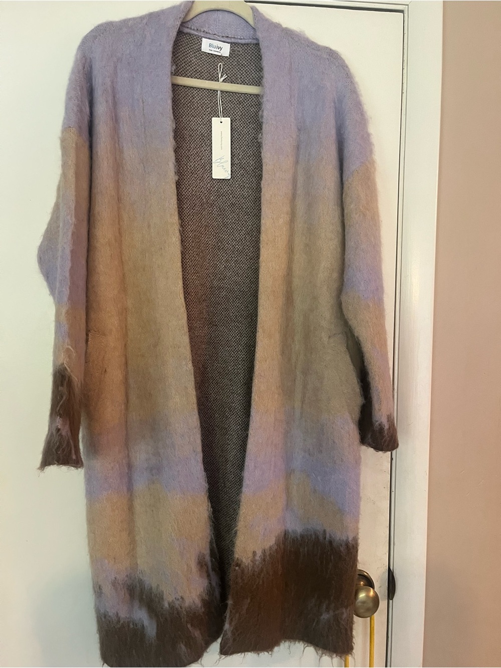 Bluivy Long-line Cardigan